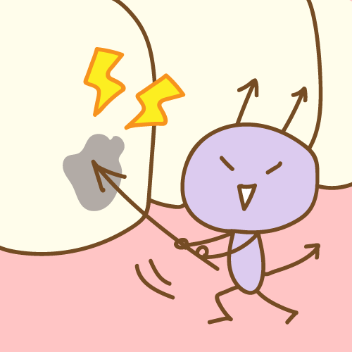 虫歯菌のキャラクター